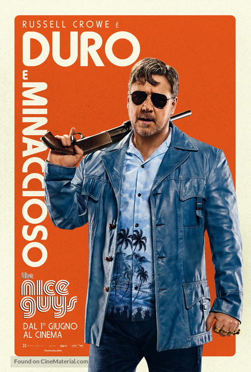 The Nice Guys - Italian Movie Poster
