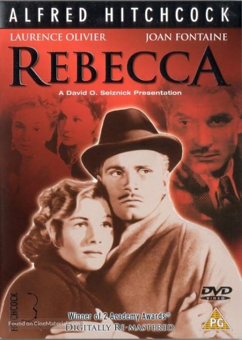 Rebecca - British DVD movie cover