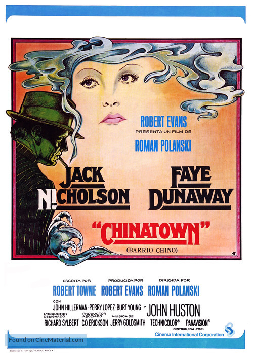Chinatown - Spanish Movie Poster