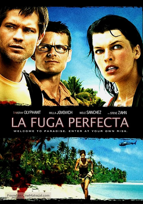 A Perfect Getaway - Colombian Movie Cover