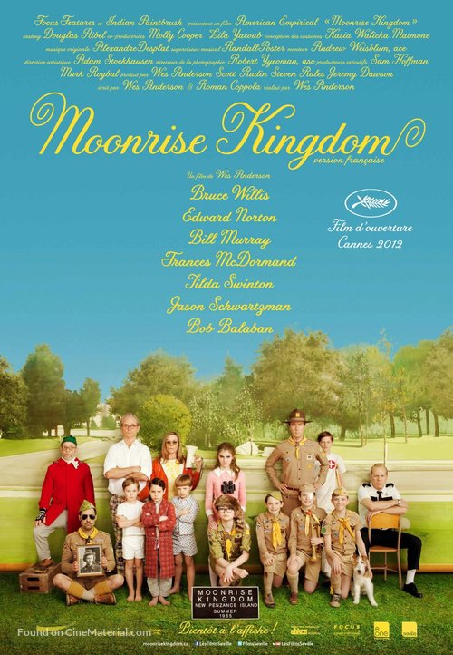 Moonrise Kingdom - Canadian Movie Poster