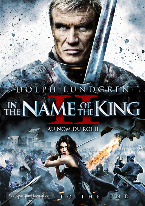 In the Name of the King: Two Worlds - Canadian DVD movie cover