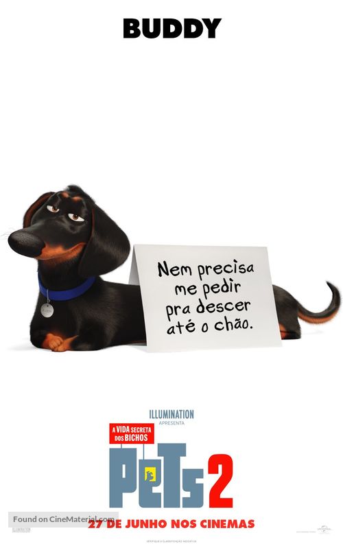 The Secret Life of Pets 2 - Brazilian Movie Poster
