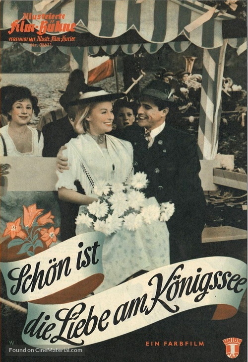 Sch&ouml;n ist die Liebe am K&ouml;nigssee - German poster