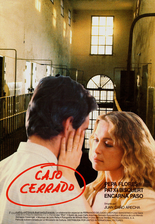 Caso cerrado - Spanish Movie Poster