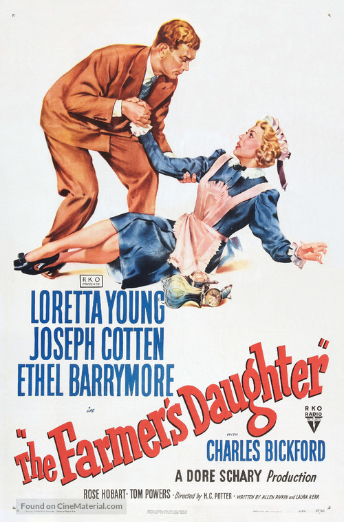 The Farmer&#039;s Daughter - Movie Poster