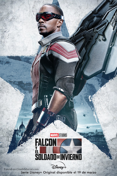 &quot;The Falcon and the Winter Soldier&quot; - Spanish Movie Poster