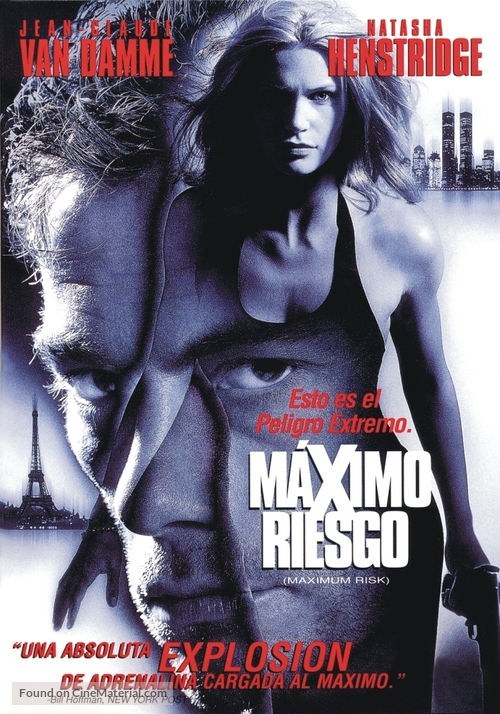 Maximum Risk - Argentinian DVD movie cover