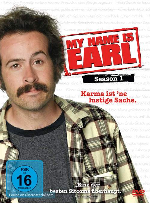 &quot;My Name Is Earl&quot; - German Movie Cover