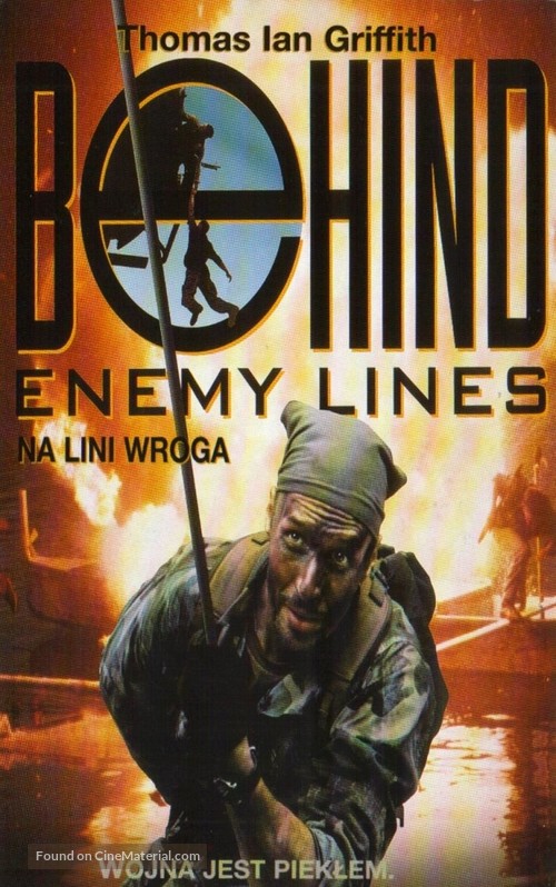 Behind Enemy Lines - Polish VHS movie cover