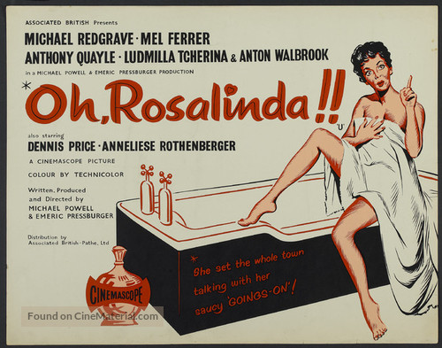 Oh... Rosalinda!! - British Movie Poster