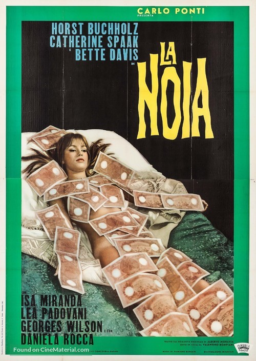 La noia - Italian Movie Poster