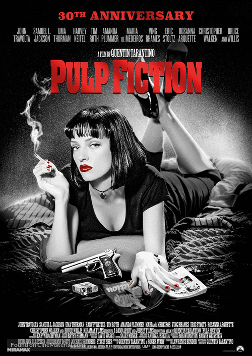 Pulp Fiction - British Movie Poster