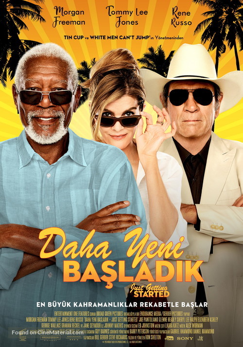 Just Getting Started - Turkish Movie Poster