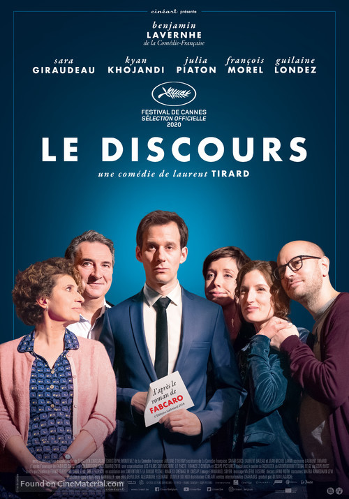 Le discours - Belgian Movie Poster