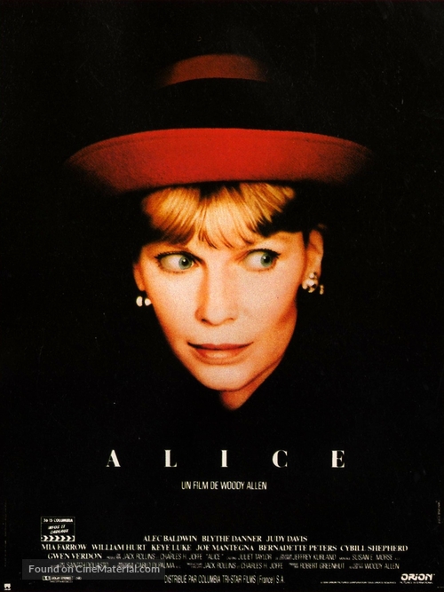 Alice - French Movie Poster