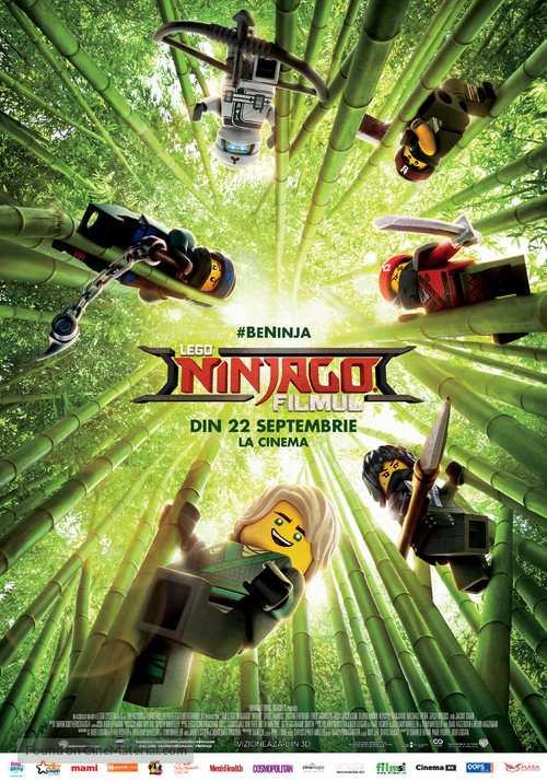 The Lego Ninjago Movie - Romanian Movie Poster
