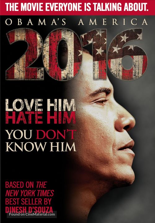 2016: Obama&#039;s America - DVD movie cover