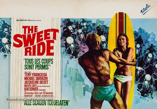 The Sweet Ride - Belgian Movie Poster