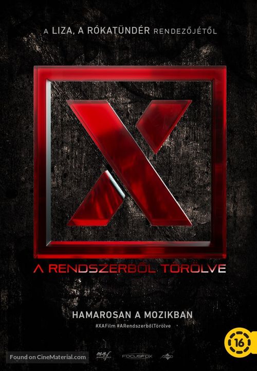 X. - Hungarian Movie Poster