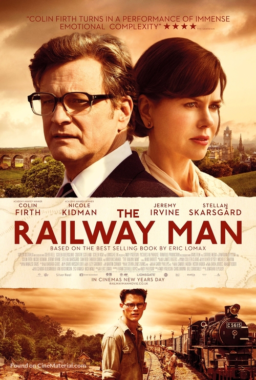 The Railway Man - British Theatrical movie poster