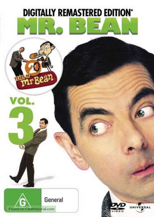 &quot;Mr. Bean&quot; - Australian DVD movie cover