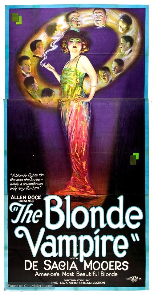 The Blonde Vampire - Movie Poster