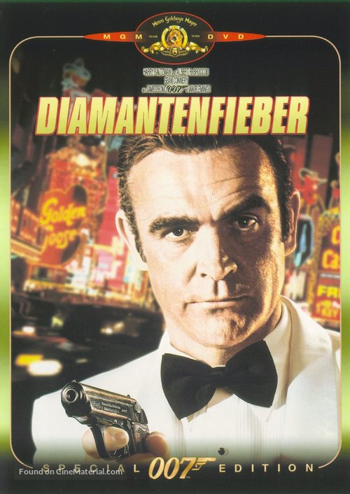 Diamonds Are Forever - German Movie Cover