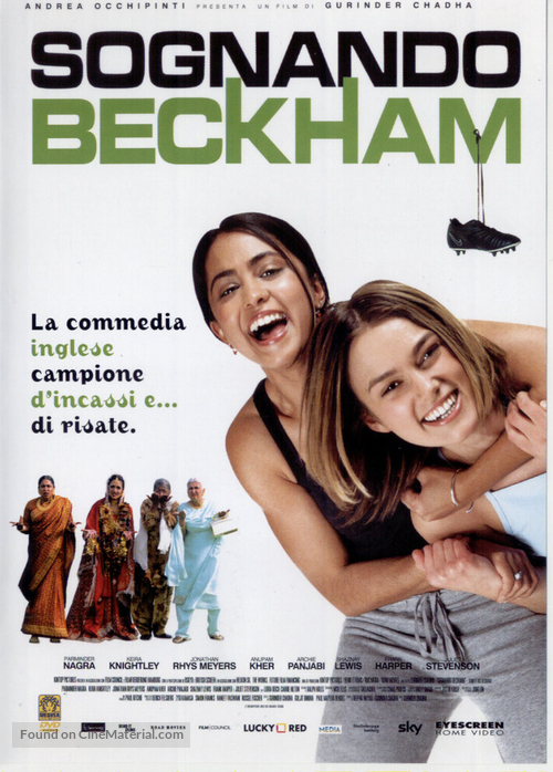 Bend It Like Beckham - Italian DVD movie cover
