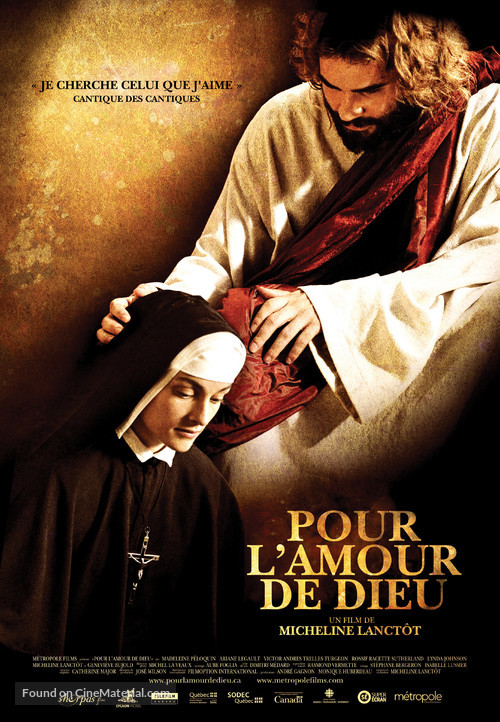 Pour l&#039;amour de Dieu - Canadian Movie Poster