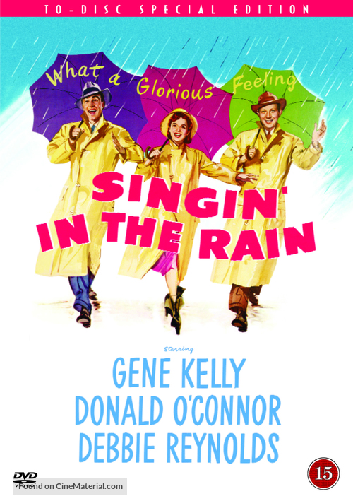 Singin&#039; in the Rain - Danish DVD movie cover