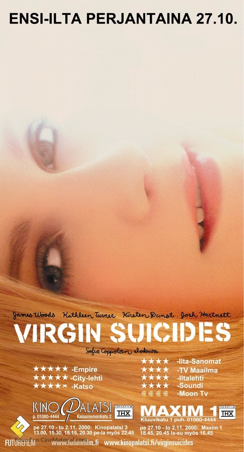 The Virgin Suicides - Czech Movie Poster