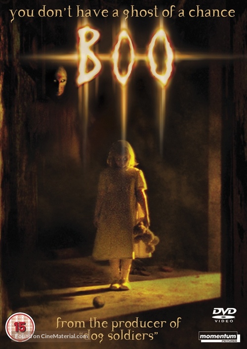Boo - British DVD movie cover