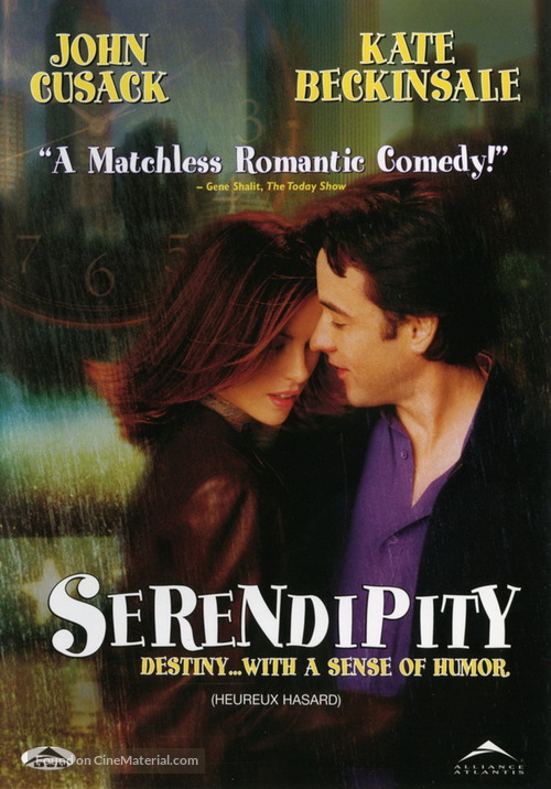 Serendipity - Canadian DVD movie cover