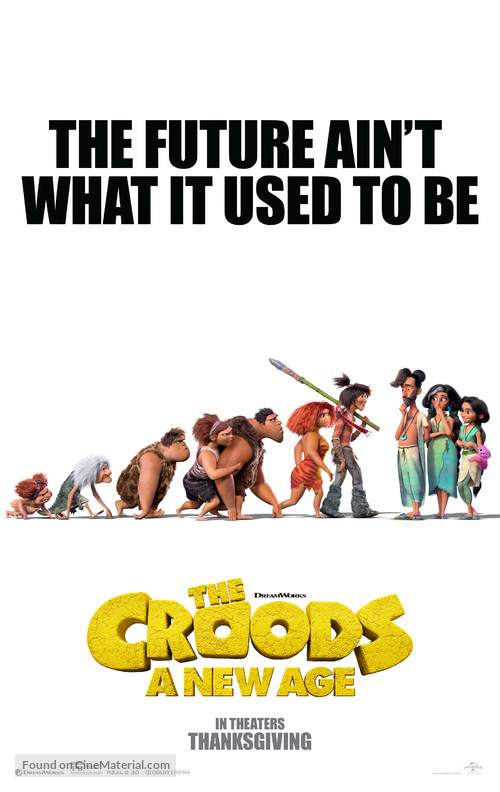 The Croods: A New Age - Movie Poster