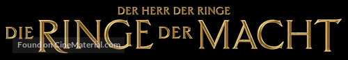 &quot;The Lord of the Rings: The Rings of Power&quot; - German Logo