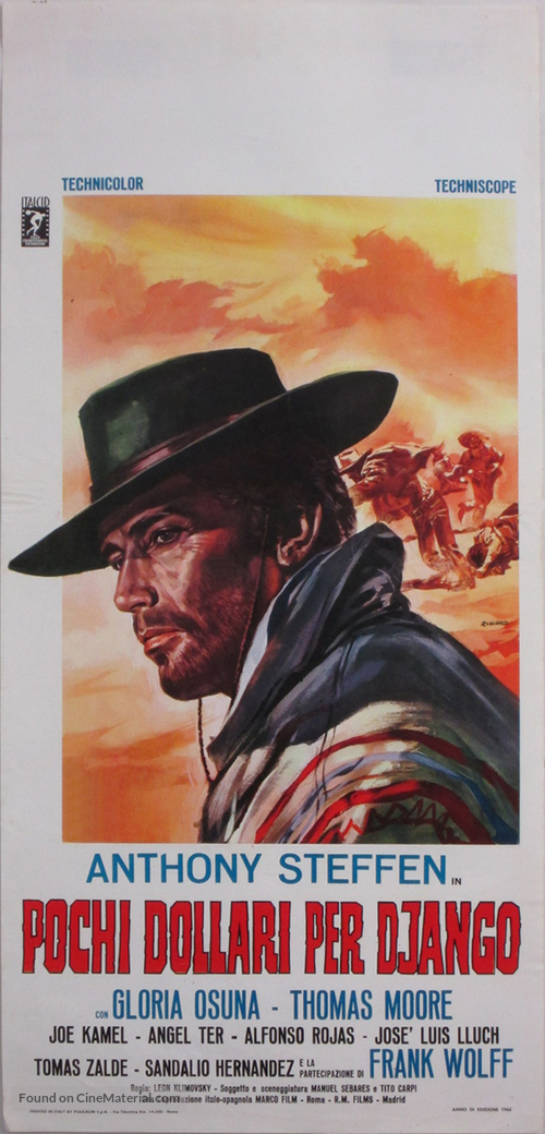 Pochi dollari per Django - Italian Movie Poster