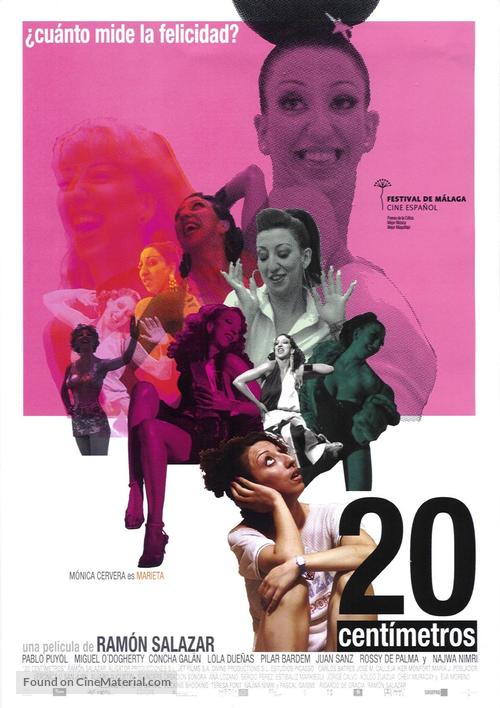 20 cent&iacute;metros - Spanish Movie Poster