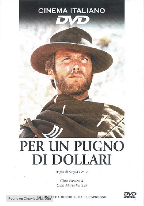 Per un pugno di dollari - Italian DVD movie cover