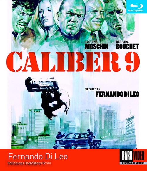 Milano calibro 9 - Blu-Ray movie cover