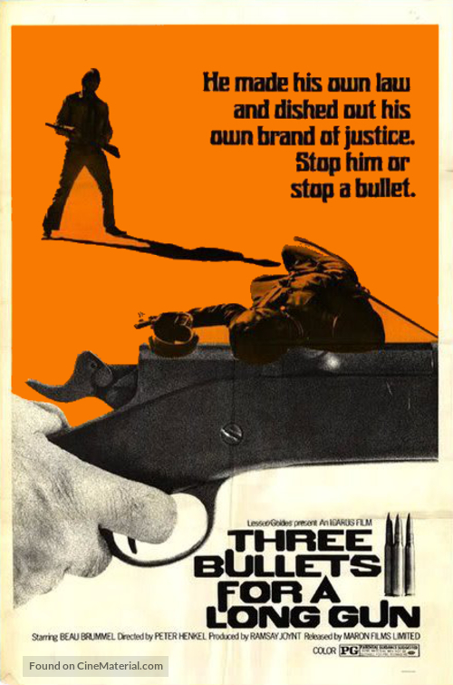 Three Bullets... for a Long Gun - Movie Poster