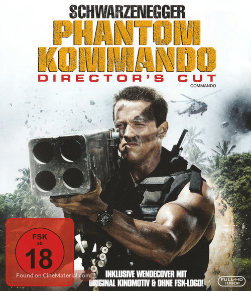 Commando - German Movie Cover