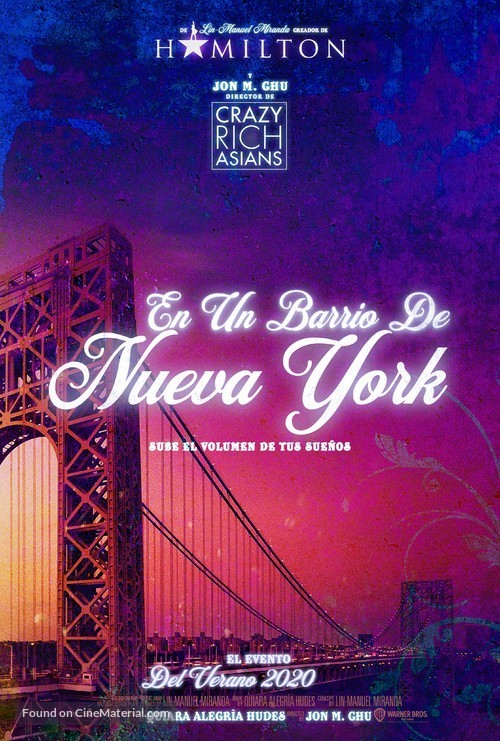 In the Heights - Spanish Movie Poster