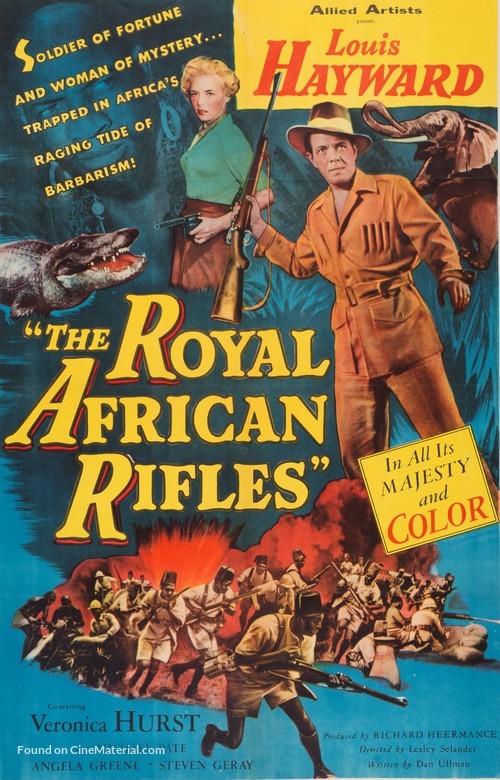 The Royal African Rifles - Movie Poster