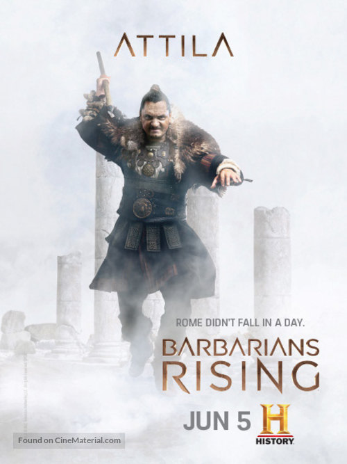 &quot;Barbarians Rising&quot; - Movie Poster