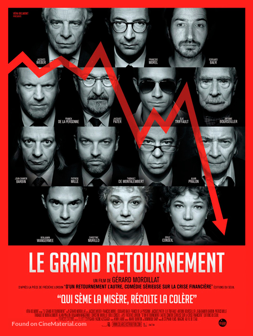 Le grand retournement - French Movie Poster