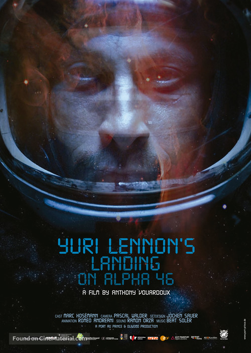 Yuri Lennon&#039;s Landing on Alpha46 - German Movie Poster