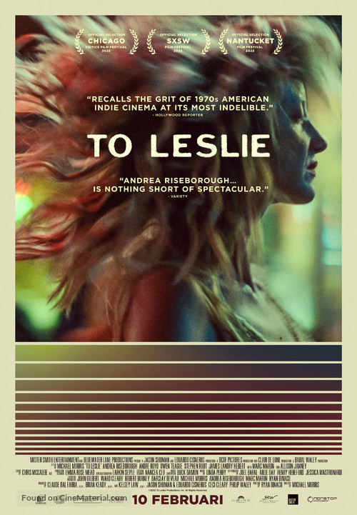 To Leslie - Swedish Movie Poster