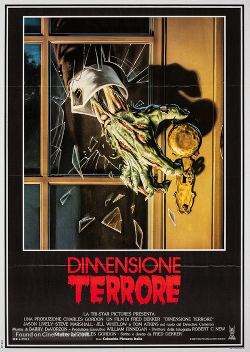 Night of the Creeps - Italian Movie Poster