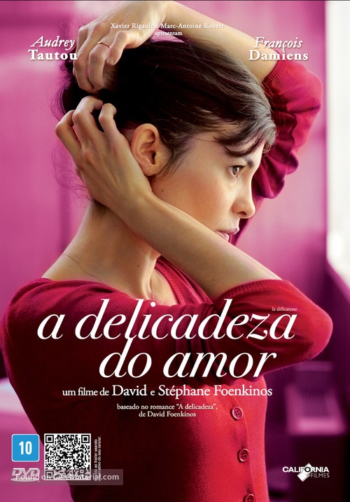 La d&eacute;licatesse - Brazilian DVD movie cover